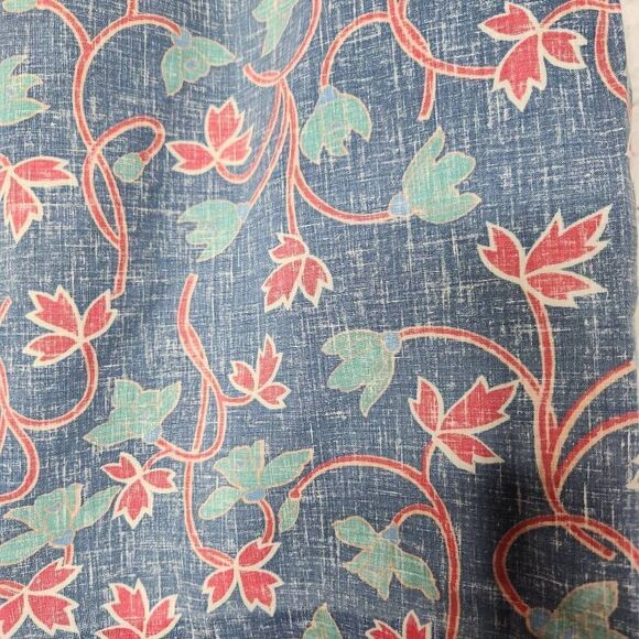 Reyn Spooner Men's Blue Chambray Short Sleeve Hawaiian Shirt Reverse Print XL - Picture 10 of 11